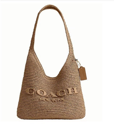 Brooklyn 28 Small Straw Shoulder Bag