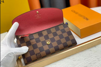 Damier Burgundy